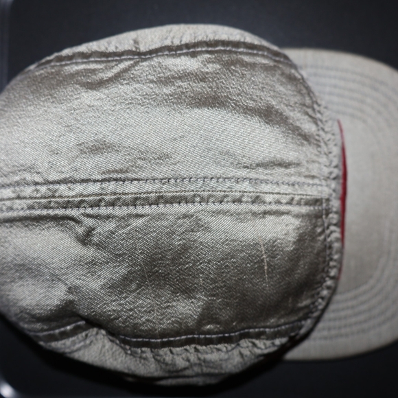 Supreme Khaki Cap with Red Logo - Picture 5 of 10